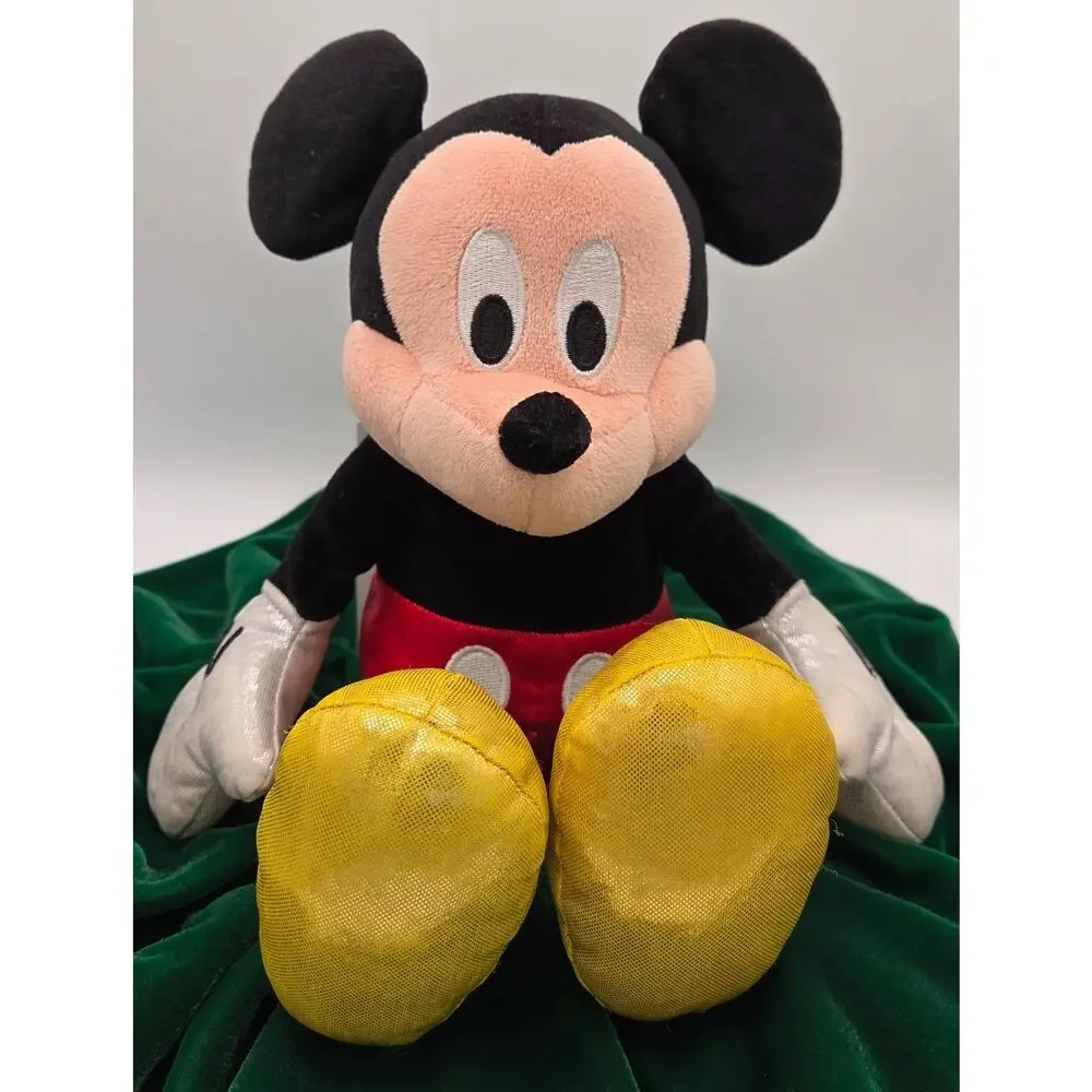 Ty Beanie Disney Sparkle Mickey Mouse Plush Gold Shoes Silver Gloves Kellytoy
